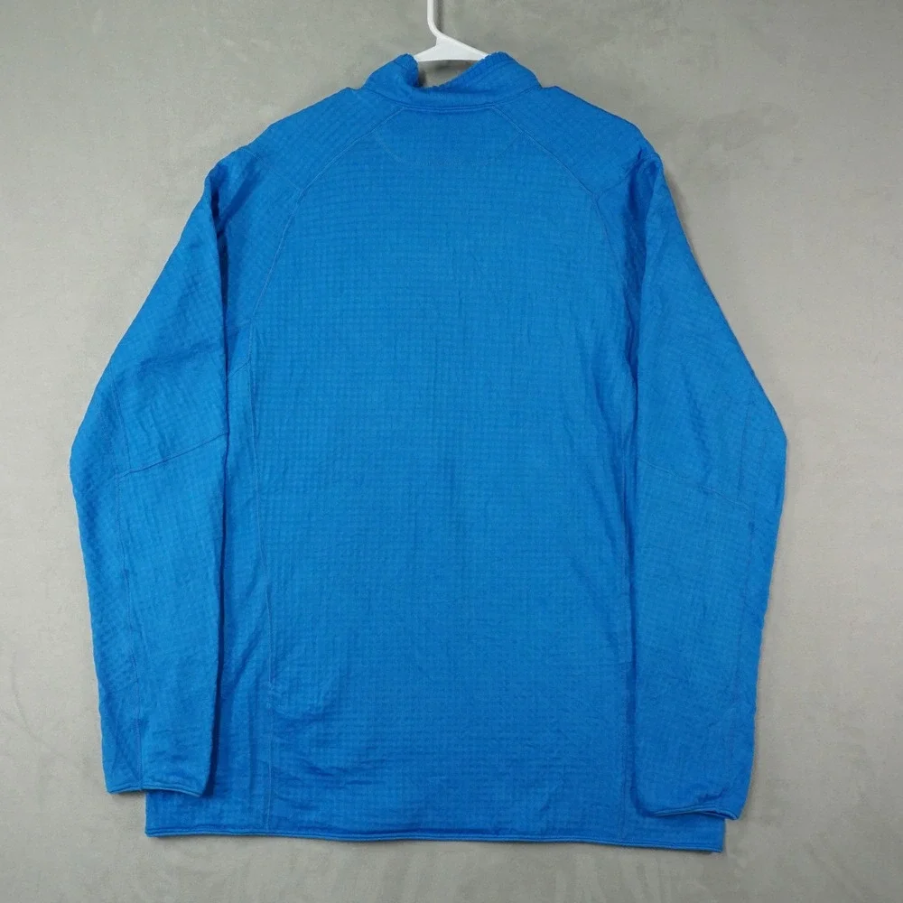 Patagonia R1 Jacket Mens 2XL Blue 1/2 Half Zip Pullover Polartec Fleece‎ Outdoor